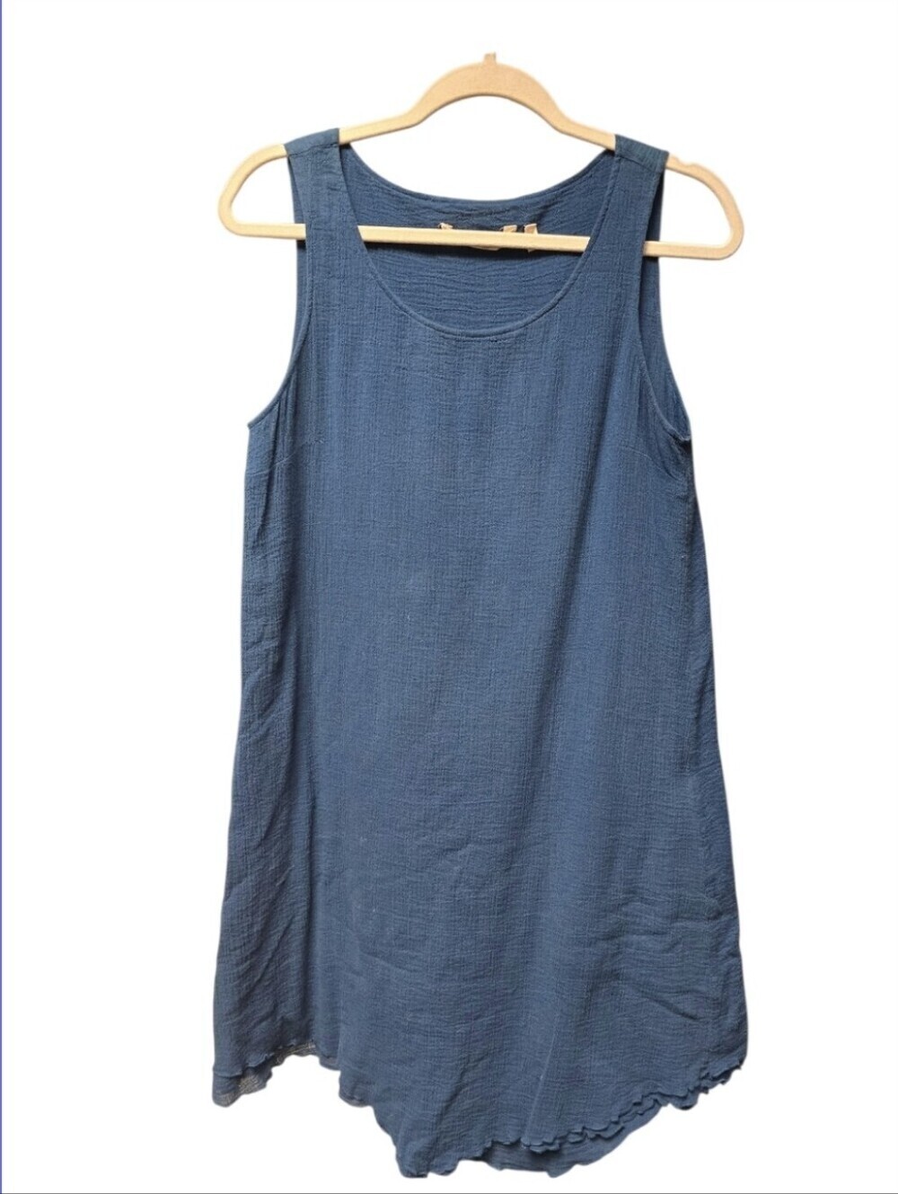 Soft Surroundings Siesta Key Tank/Dress Sz. Admiral Blue Sz.XS